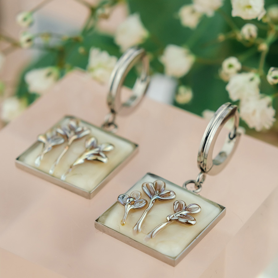 Серьги из муранского стекла LITTLE PRINCE LS3569