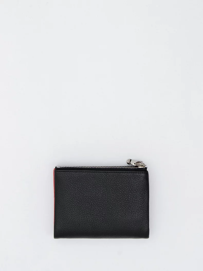 Кошелек 9949-1806A black red Vermari