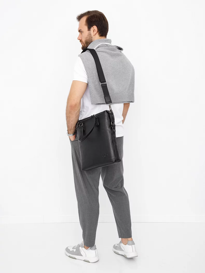 Портфель 11885Z black Zinimsk