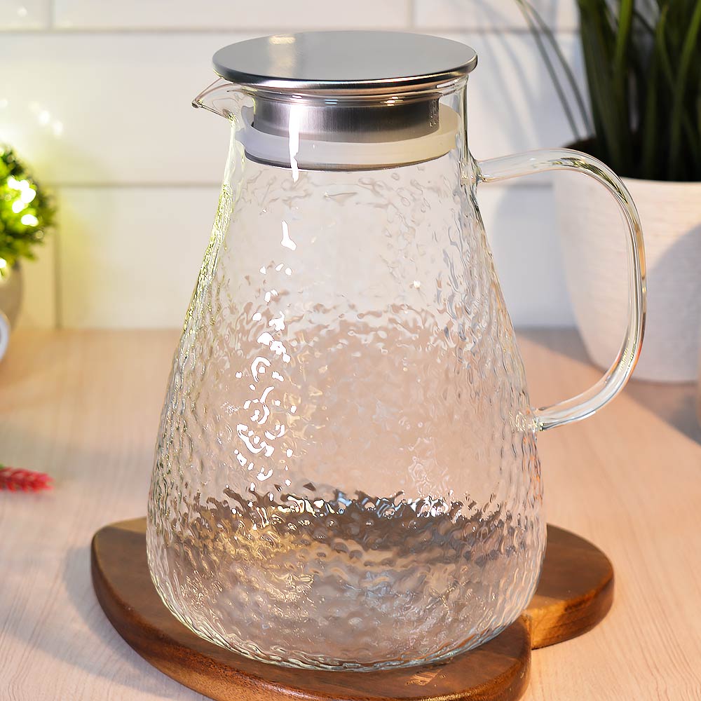 Кувшин 1,8л с крышкой, h20см, d14,5см, GPH-002