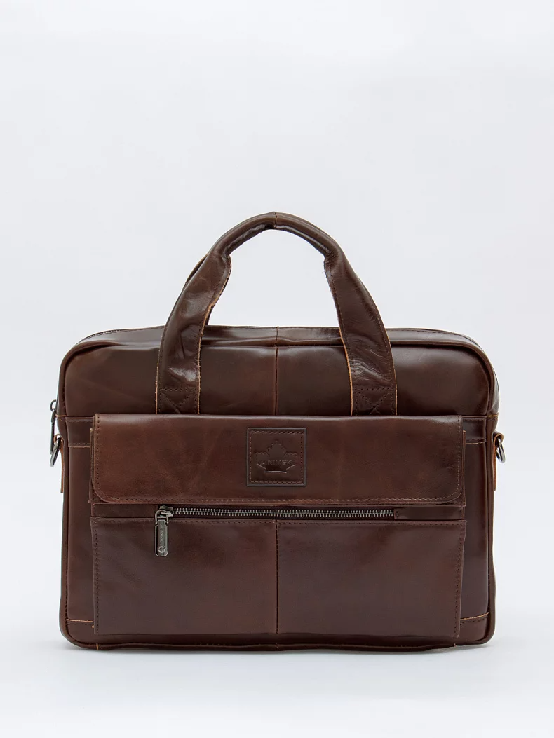Портфель 11019Z brown Zinimsk