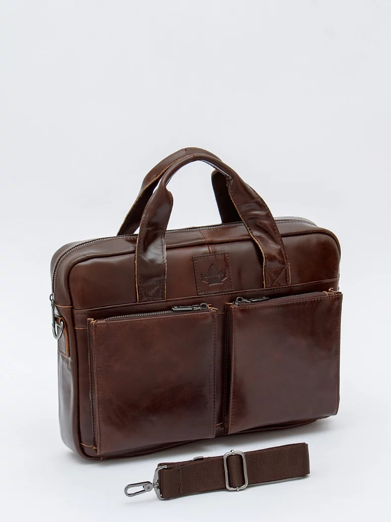 Портфель 11017Z brown Zinimsk