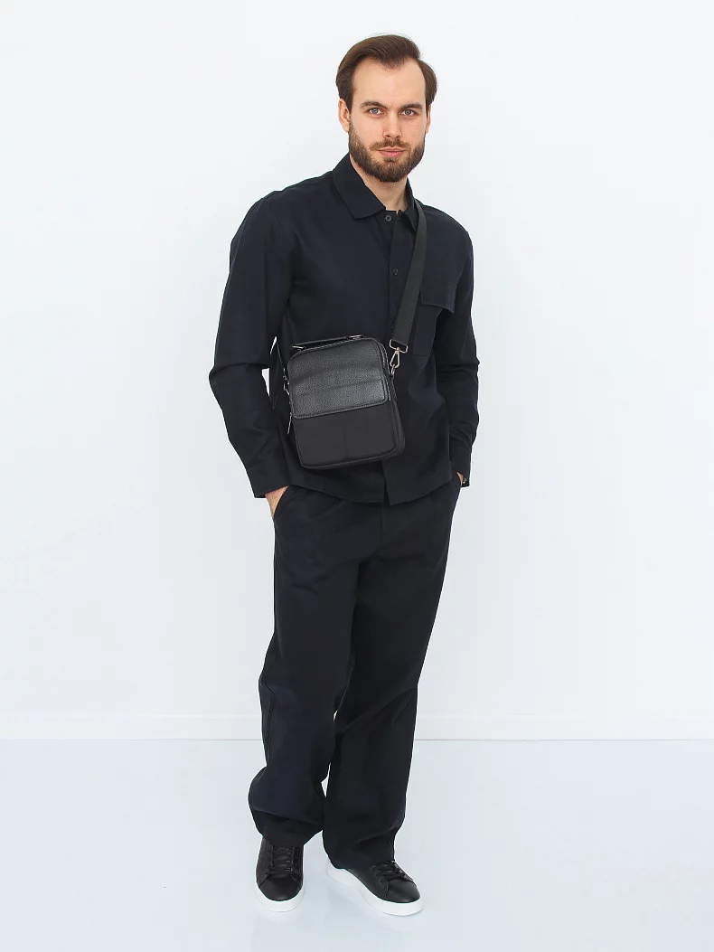 Сумка 8208-3BH black Heanbag