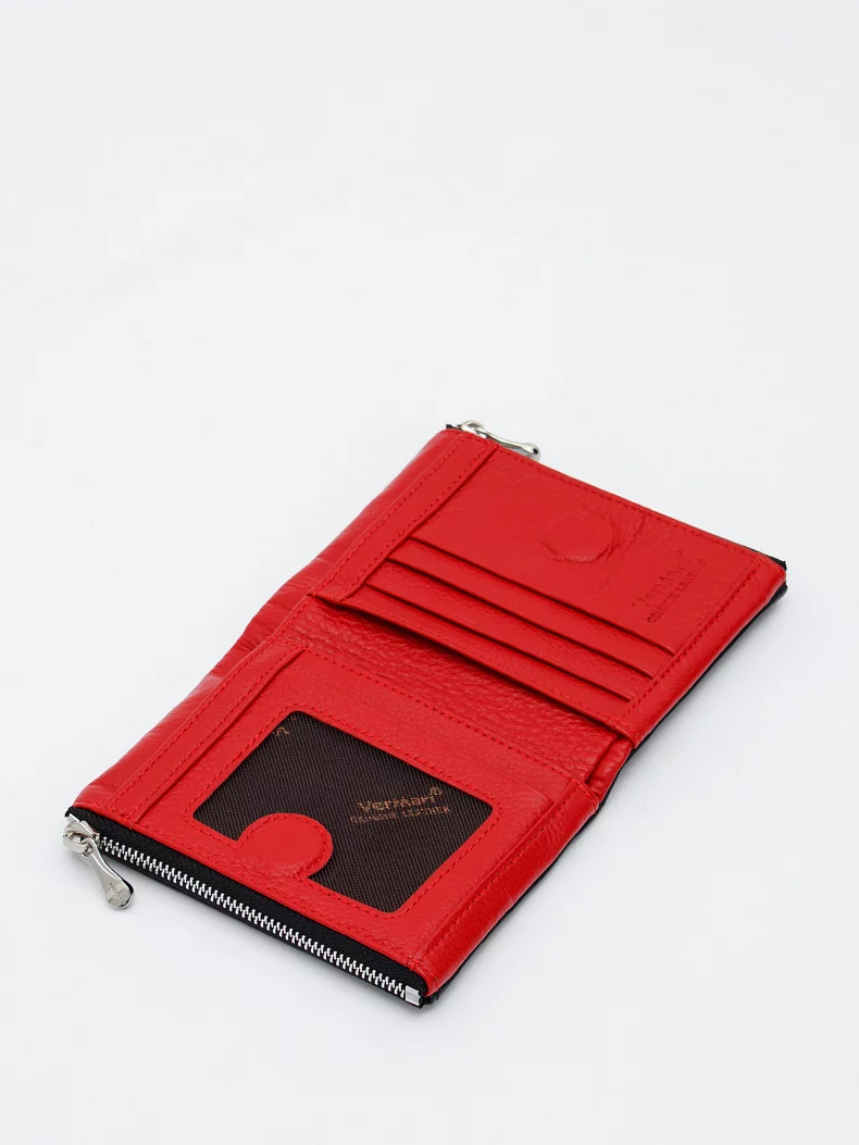Кошелек 9949-1806A black red Vermari