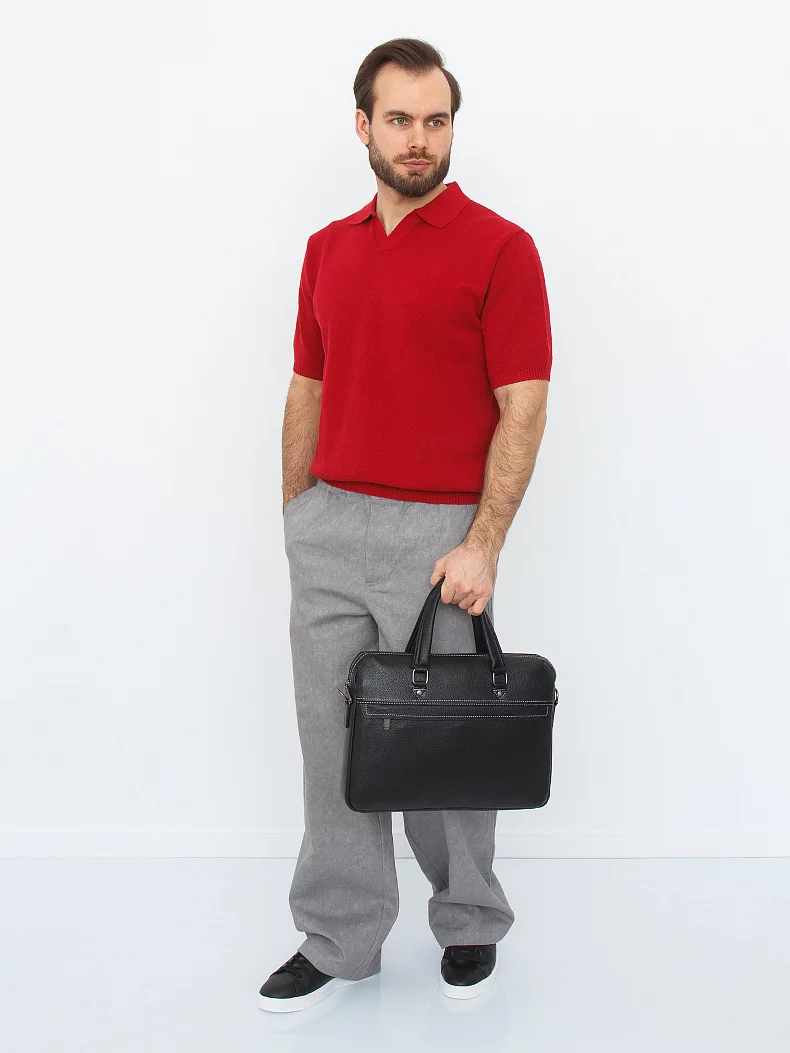 Портфель 8196-8QH black Heanbag