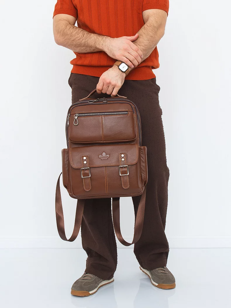 Рюкзак 3926Z brown Zinimsk
