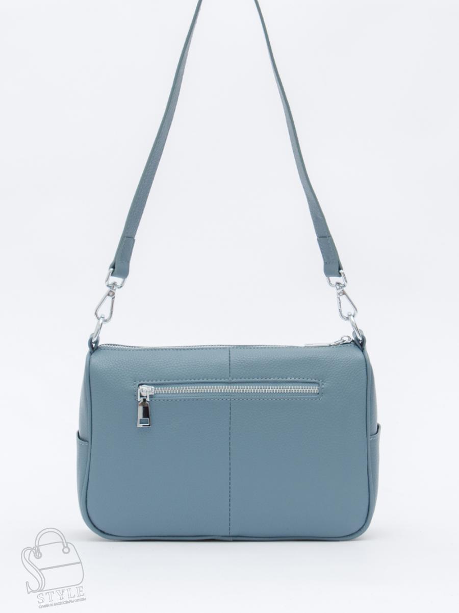 Сумка женская кожаная 6006VG l.blue Vitelle Grassi