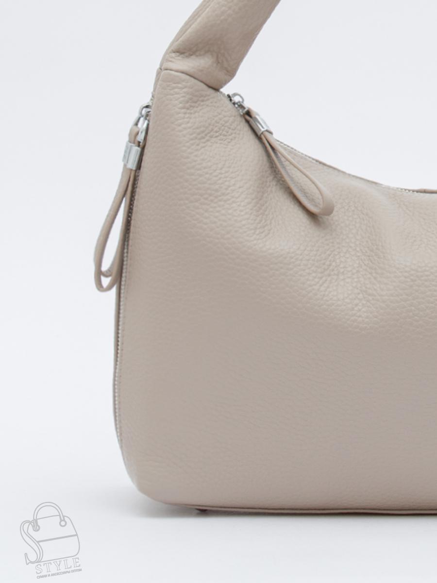 Сумка женская кожаная 1019C beige Polina&Eiterou