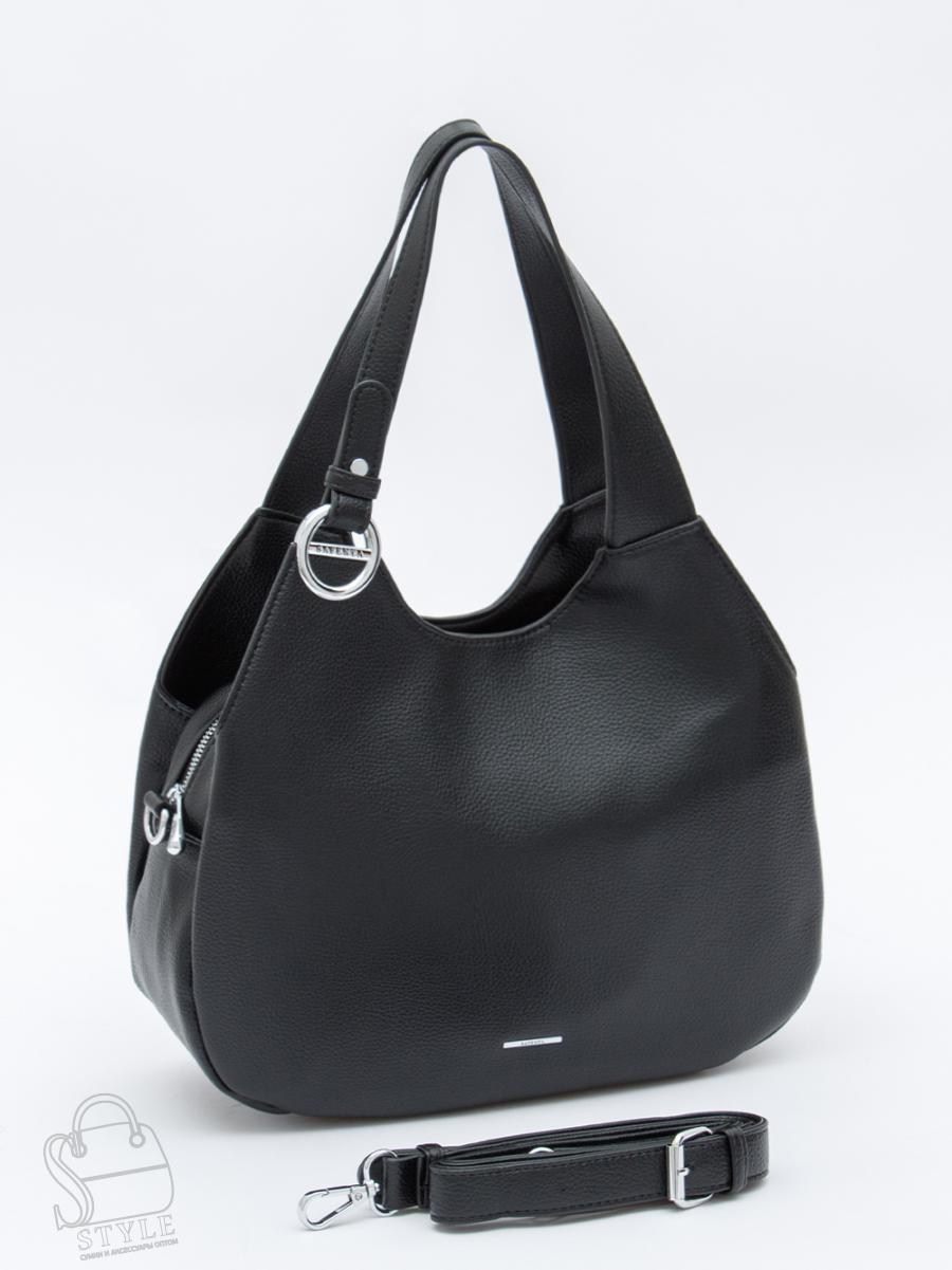 Сумка женская 51200-2 black Velina Fabbiano-Safenta