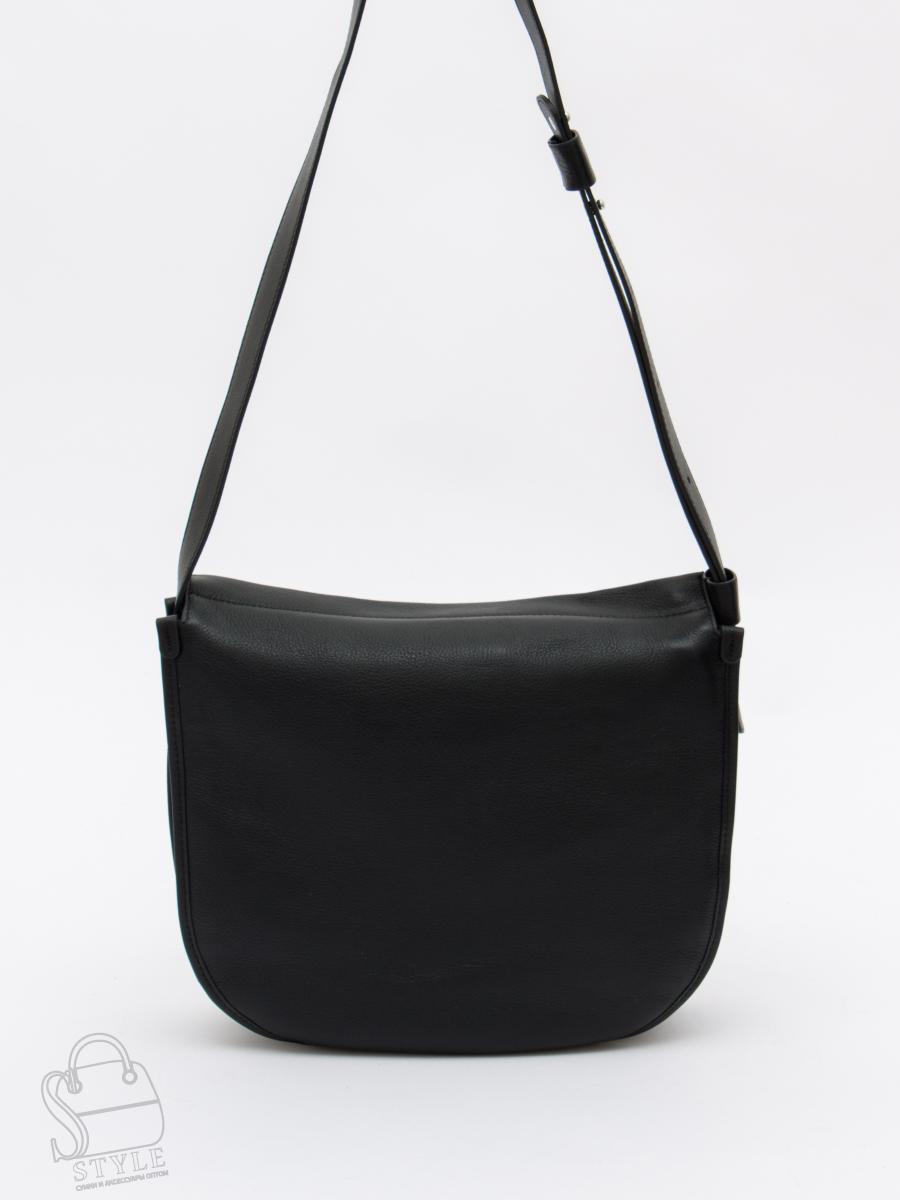Сумка женская кожаная 1011L black Polina&Eiterou