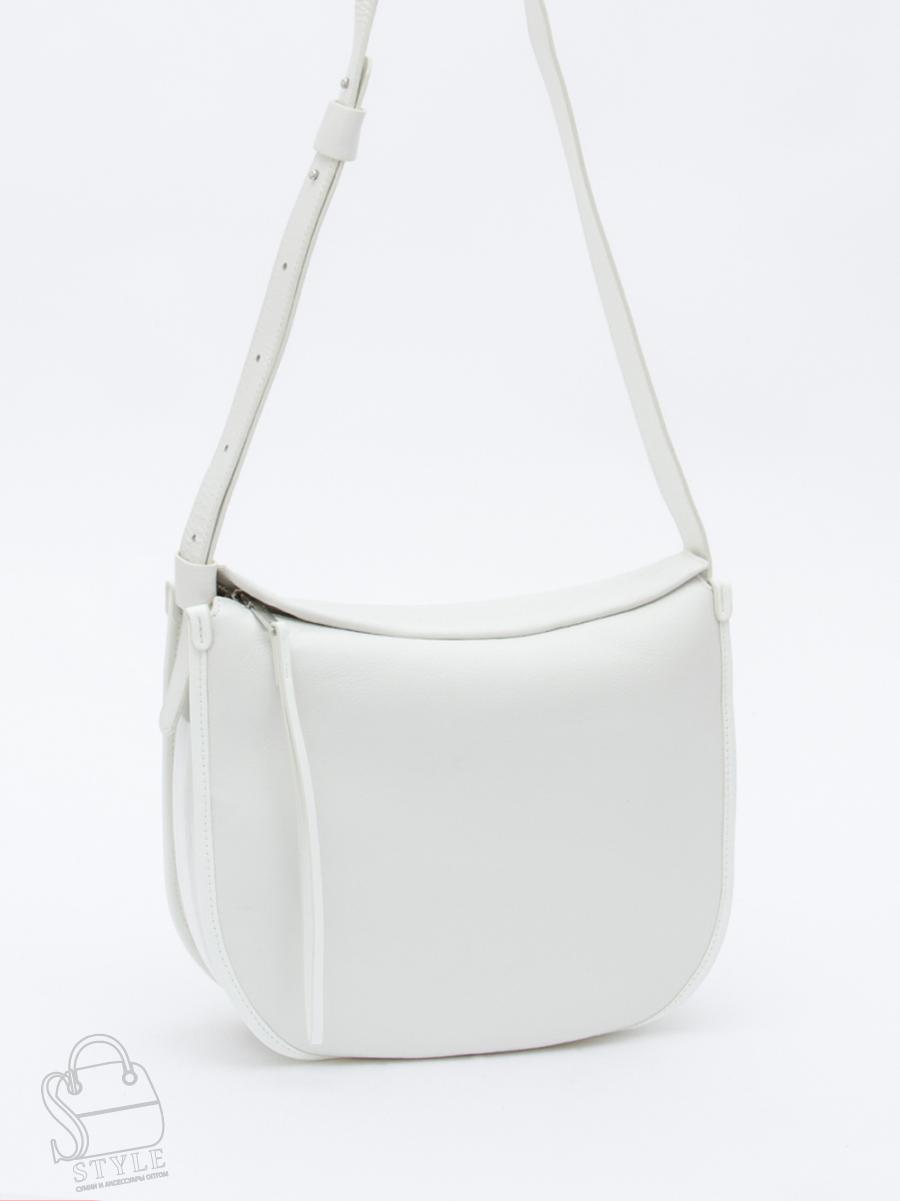 Сумка женская кожаная 1011L white Polina&Eiterou