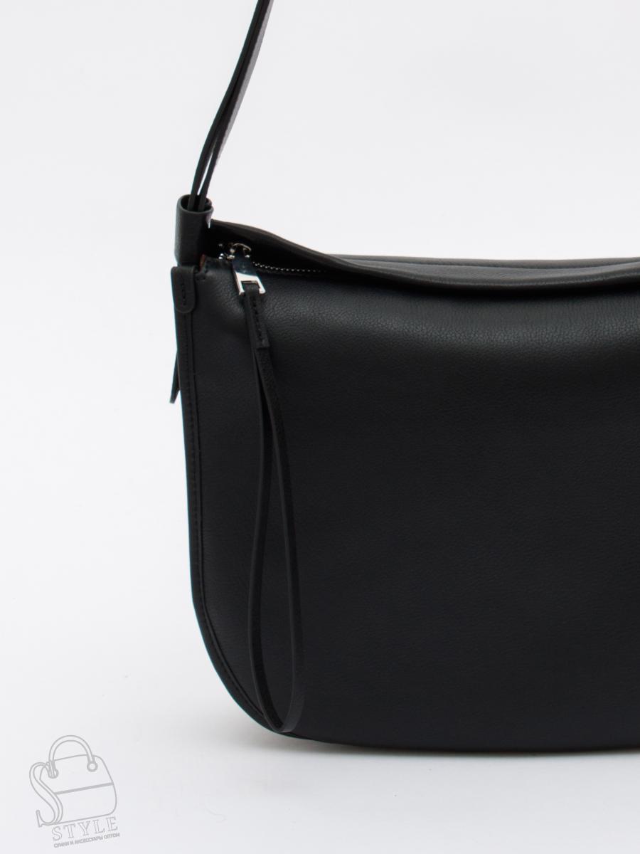 Сумка женская кожаная 1011L black Polina&Eiterou