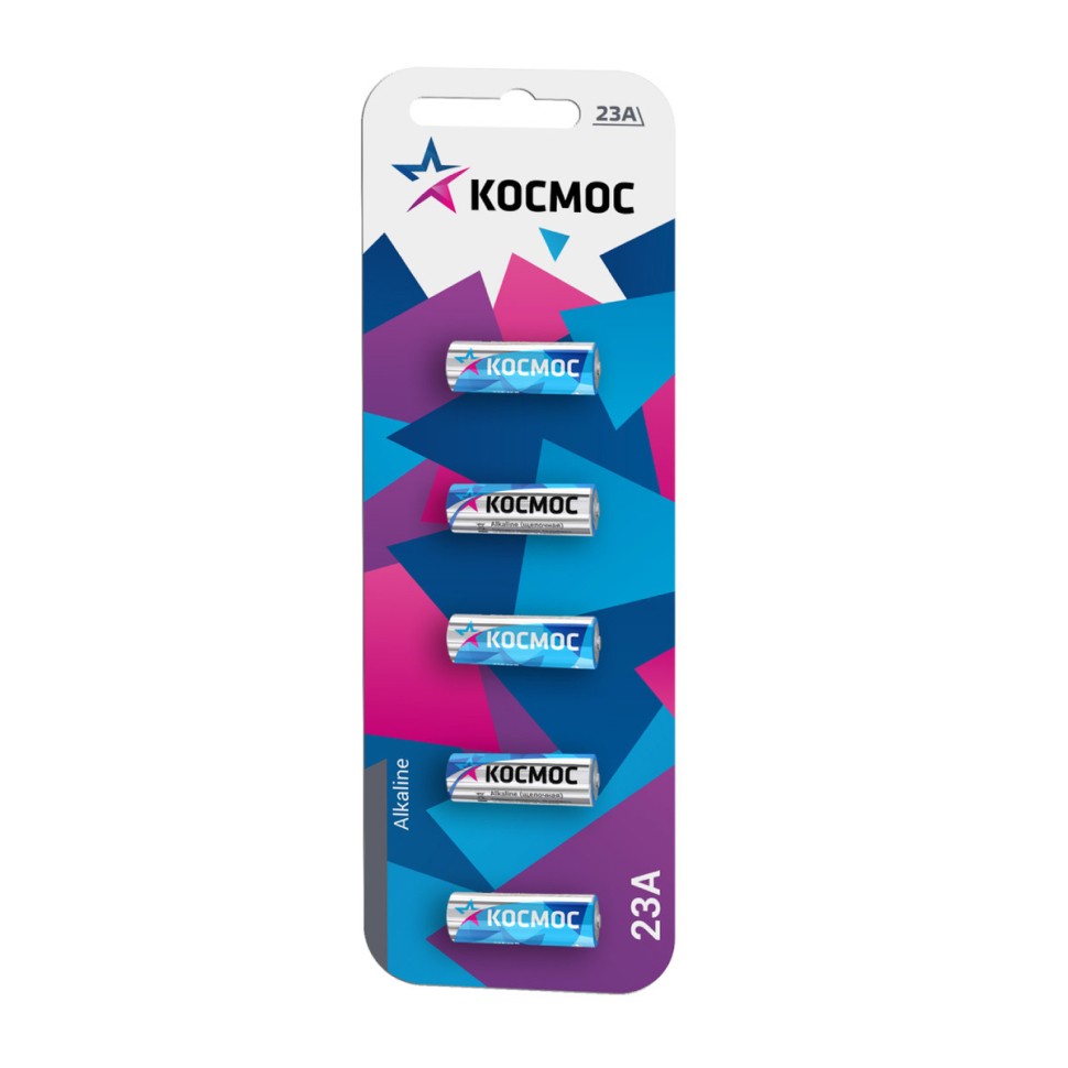 Батарейка Космос 23A, бл/5