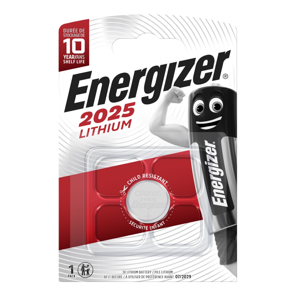 Батарейка Energizer CR2025, бл/1