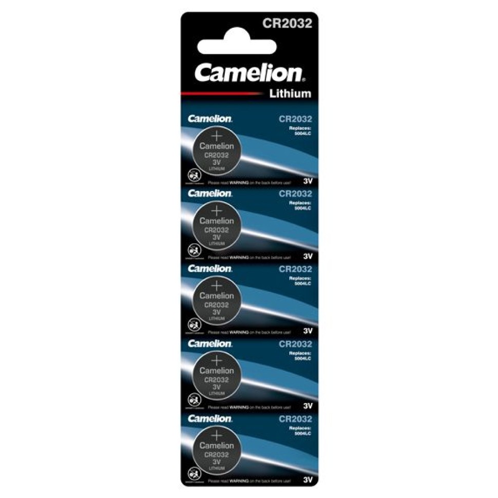 Батарейка Camelion Lithium CR2032, бл/5