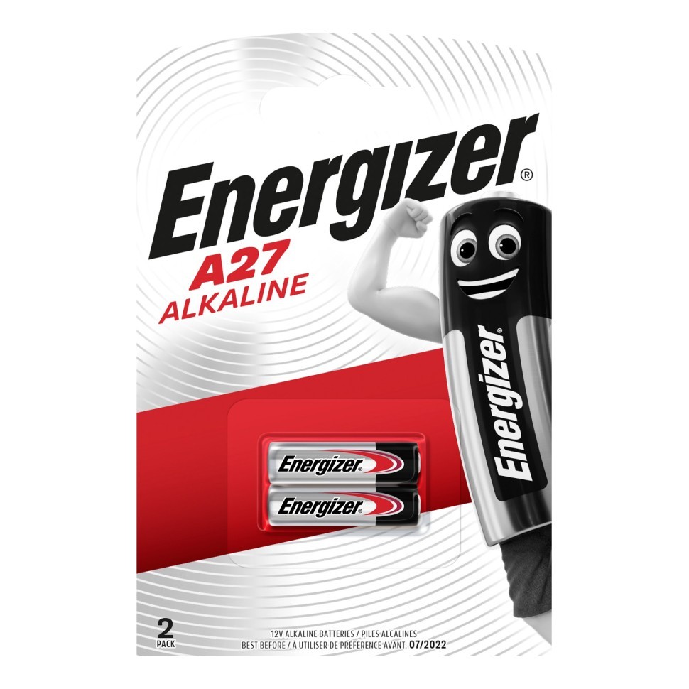 Батарейка Energizer Alkaline 27A, бл/2