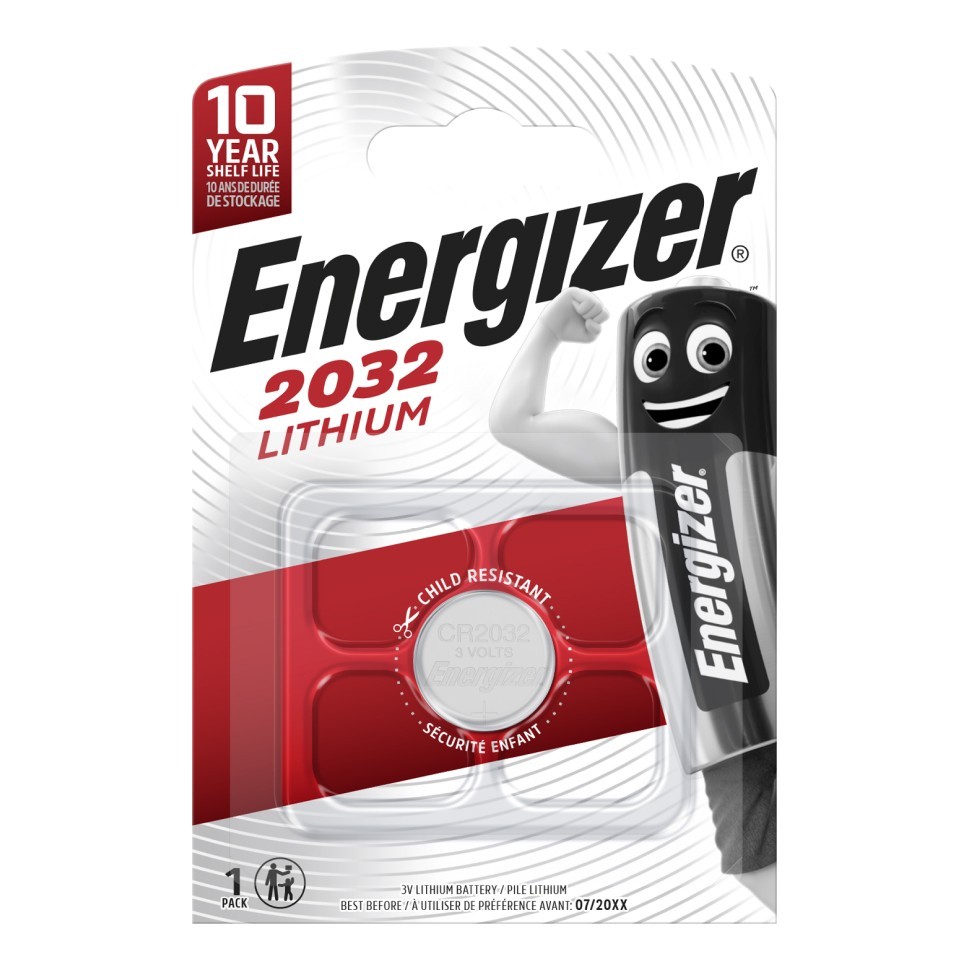 Батарейка Energizer CR2032, бл/1