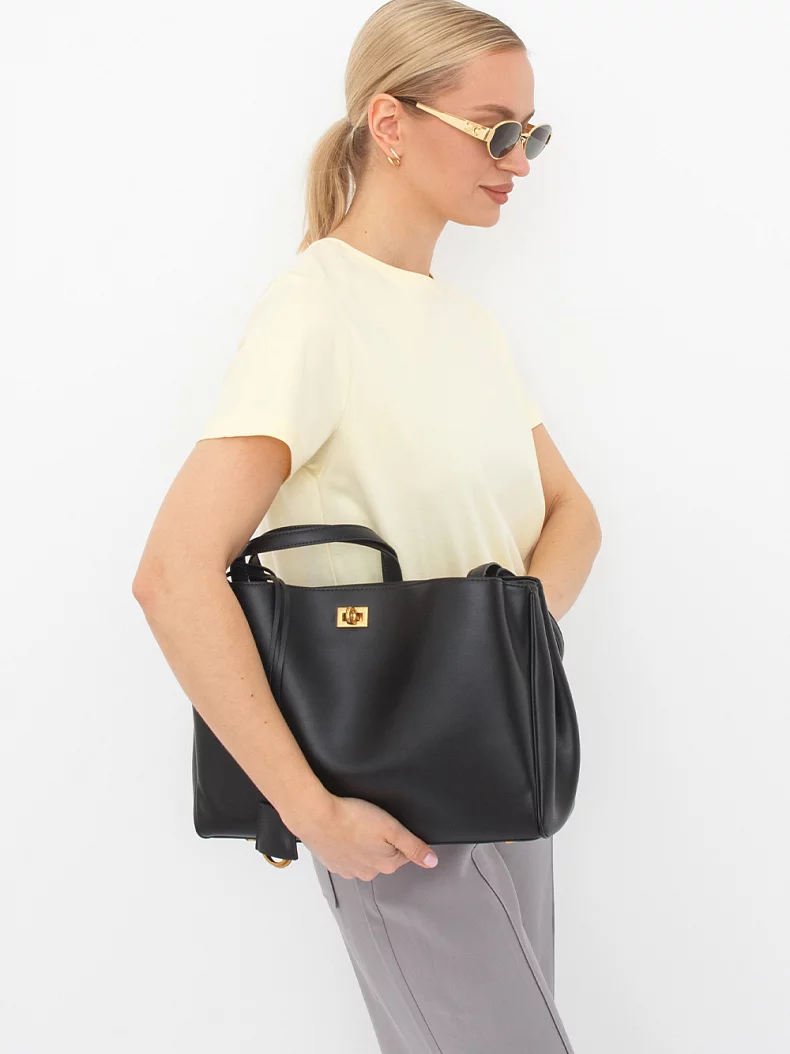 Сумка 9008M black Polina&Eiterou