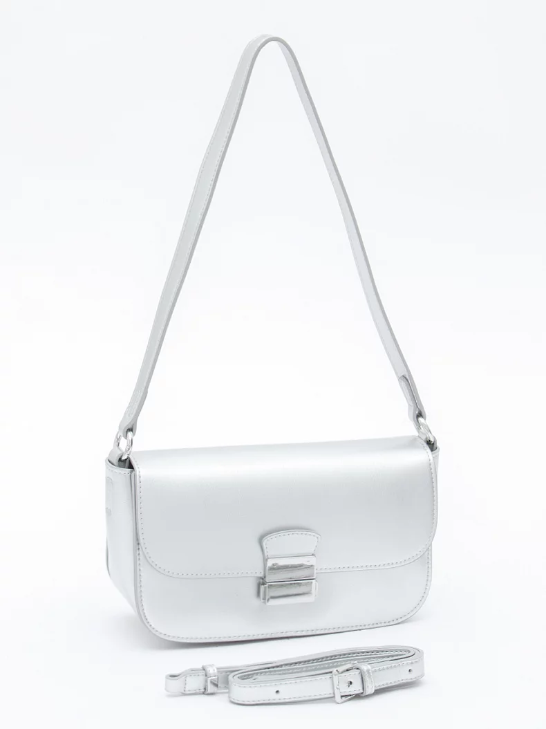 Сумка 56049BD silver white Baidou