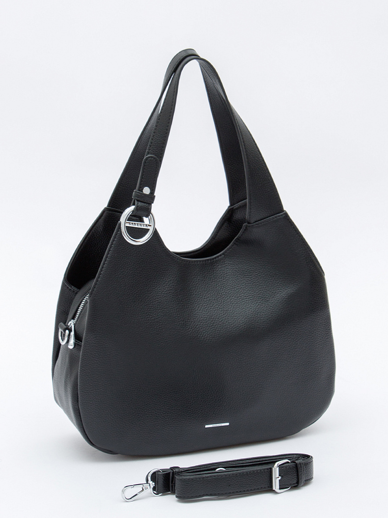 Сумка 51200-2 black Velina Fabbiana-Safenta