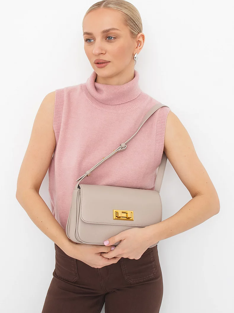 Сумка 1239M beige Polina&Eiterou