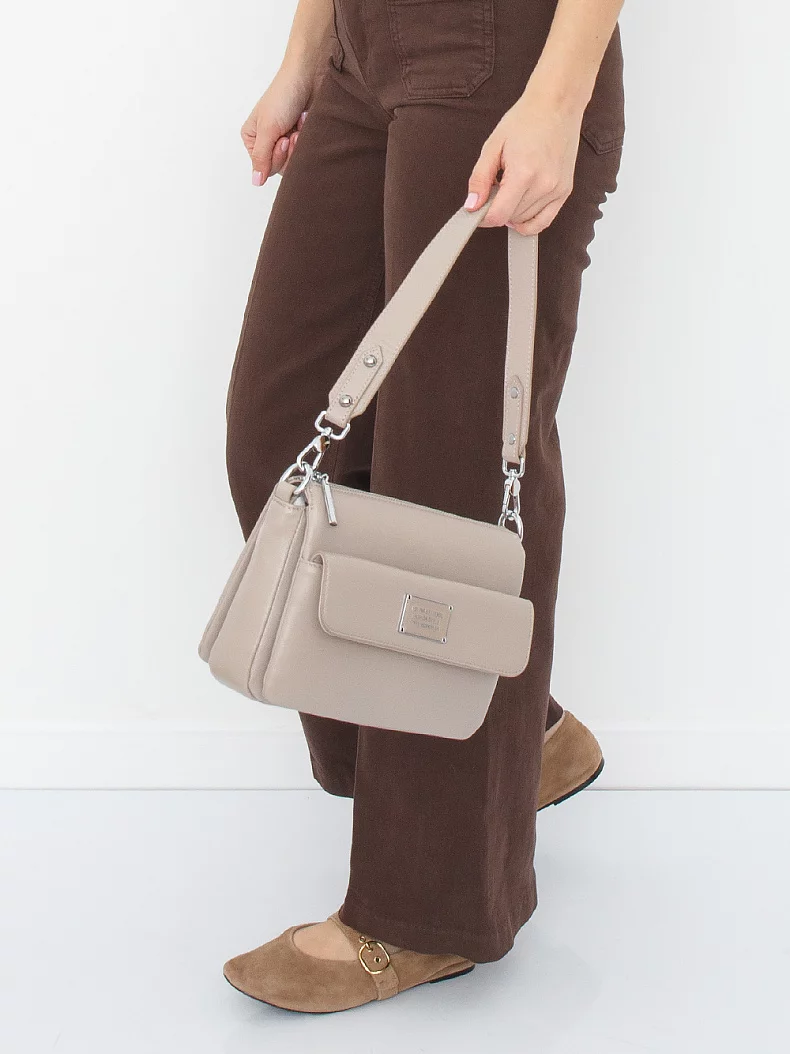 Сумка 1099CH beige Polina&Eiterou