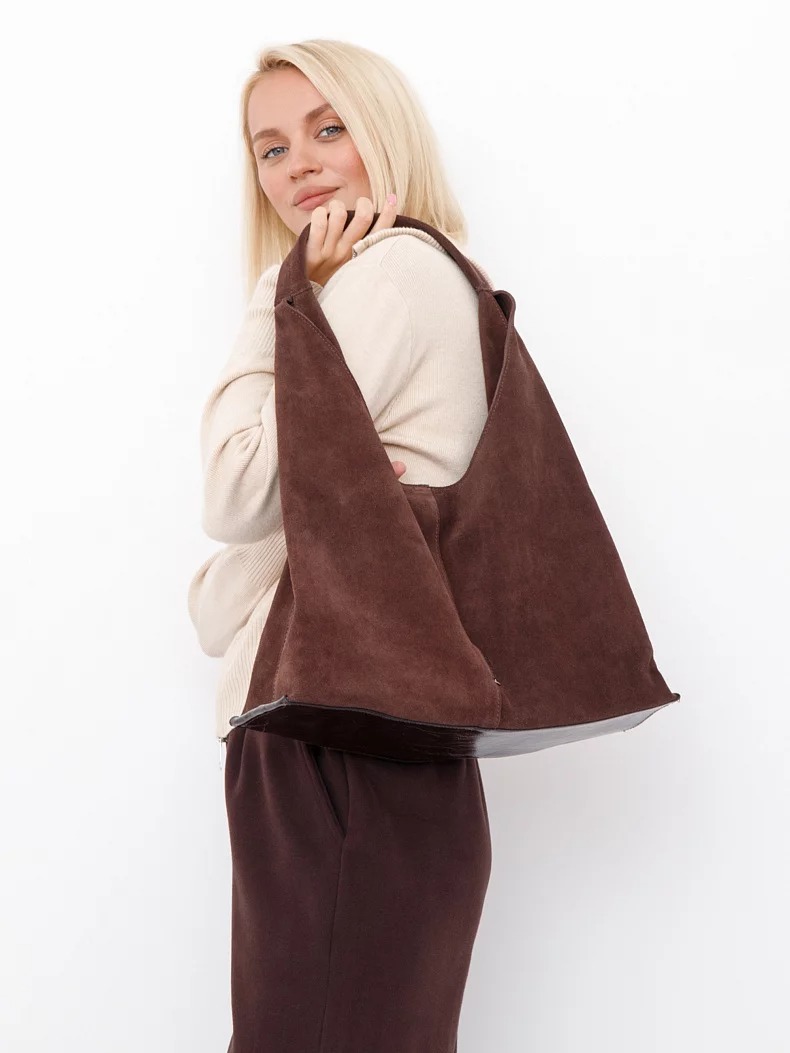Сумка 91175 coffee Velina Fabbiana-Safenta