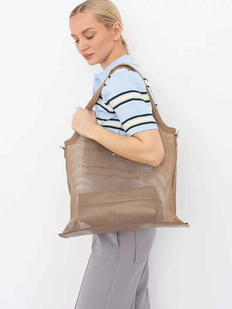 Сумка 58562 d.beige Velina Fabbiana-Safenta