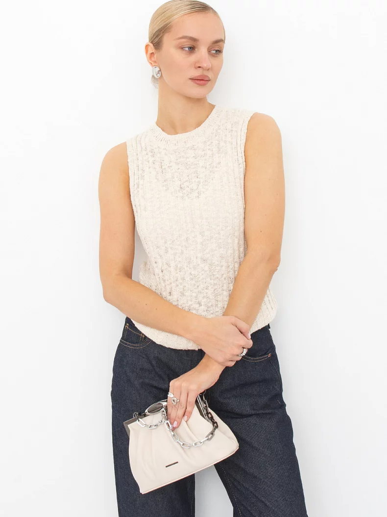 Сумка 58503 beige Velina Fabbiana-Safenta