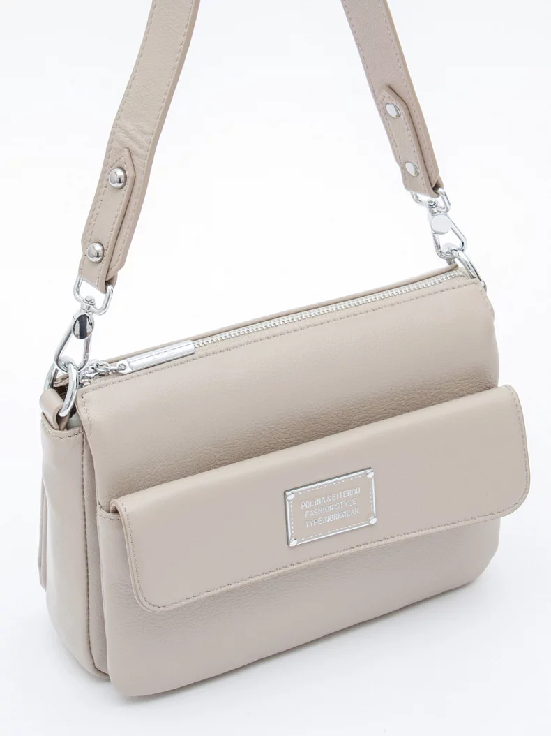 Сумка 1099CH beige Polina&Eiterou