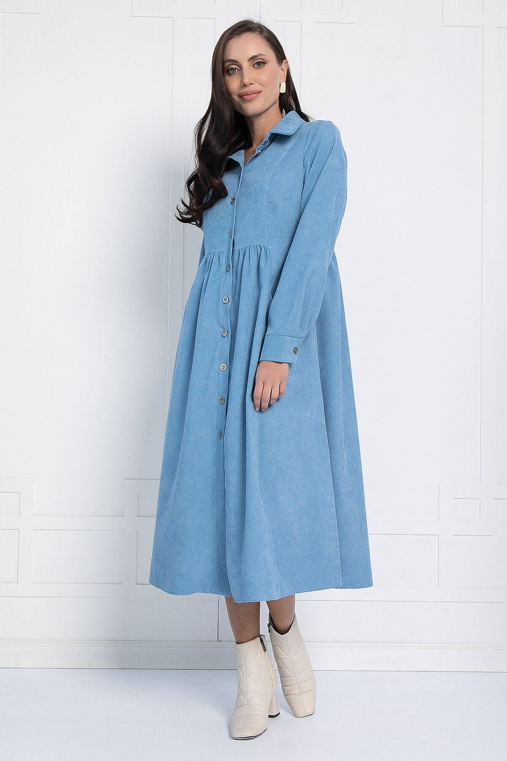ст. цена2277руб.! LT Collection Платье П12658-4голубой