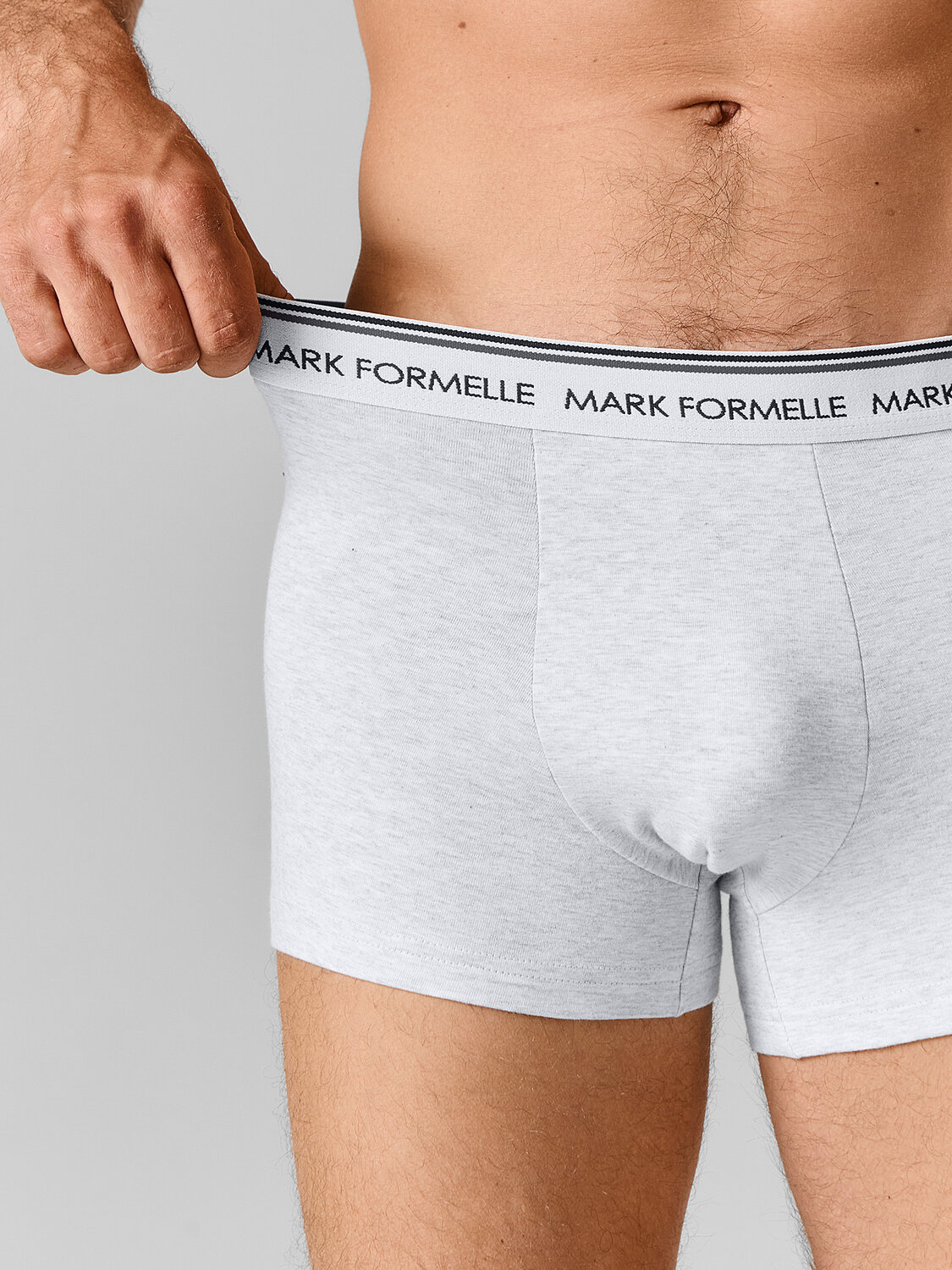 MARK FORMELLE Трусы 411228-2св.серый меланж +затмение