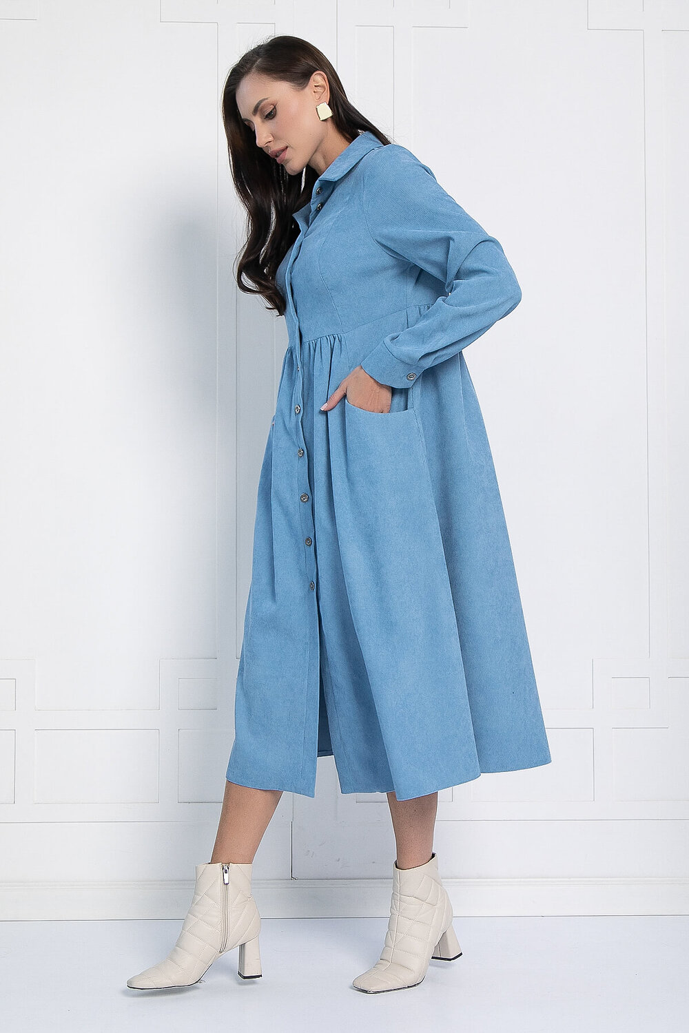 ст. цена2277руб.! LT Collection Платье П12658-4голубой
