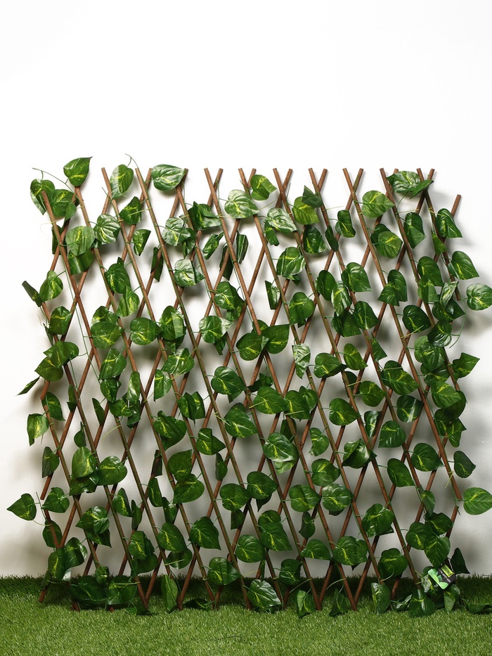 Ограждение декоративное, 200×75 см, «Лист берёзы», Greengo