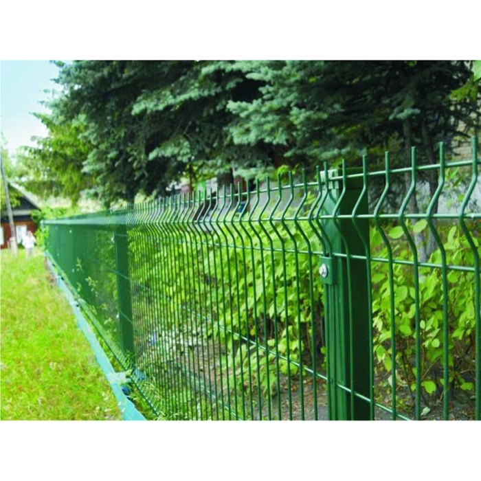 Панельное ограждение, 2.5×1.03 м, ячейка 60×235 мм, d=3 мм, зелёное