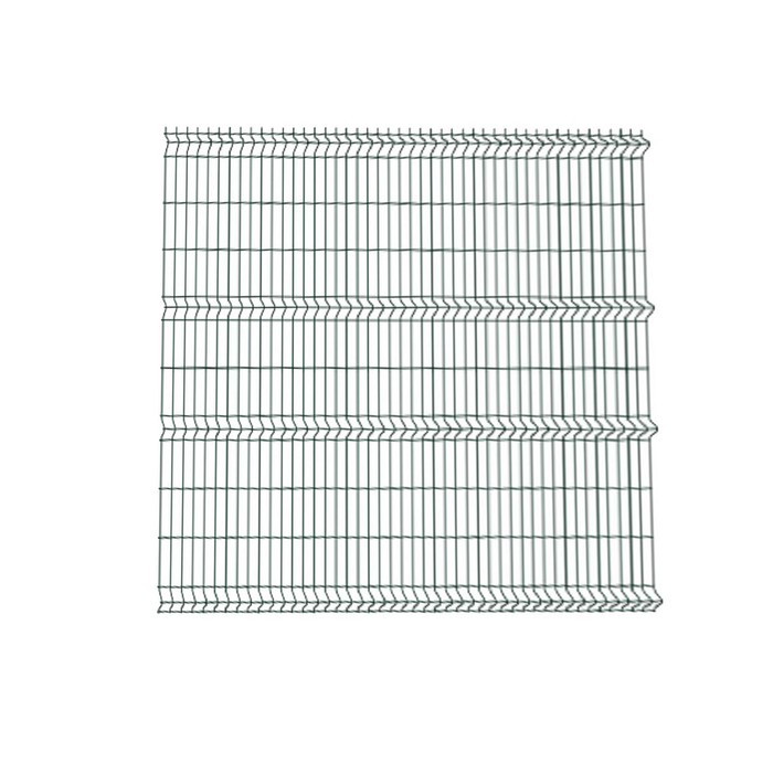 Панельное ограждение, 1.73×2.5 м, ячейка 55×200 мм, d=4 мм, зелёное