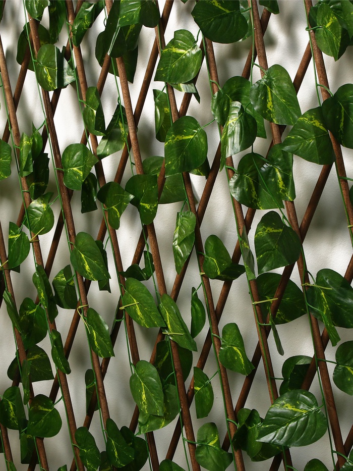 Ограждение декоративное, 200×75 см, «Лист берёзы», Greengo