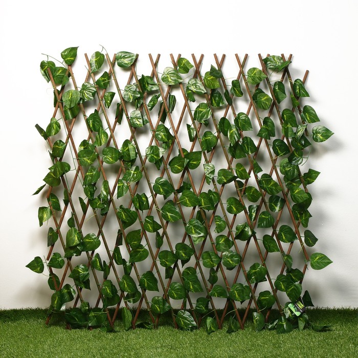 Ограждение декоративное, 200×75 см, «Лист берёзы», Greengo