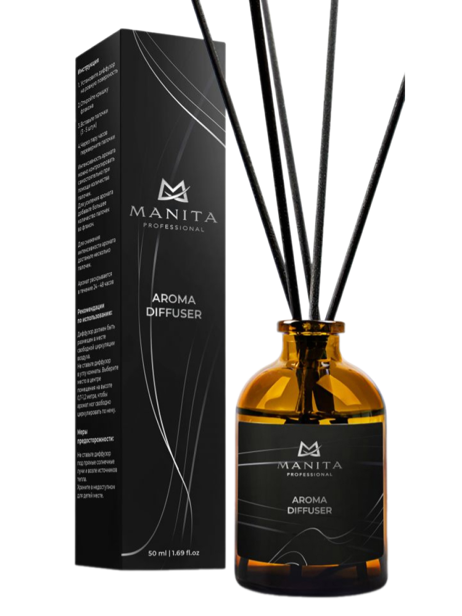 Manita Professional Ароматический диффузор / Aroma Diffuser Blackberry and Bay, 50 мл