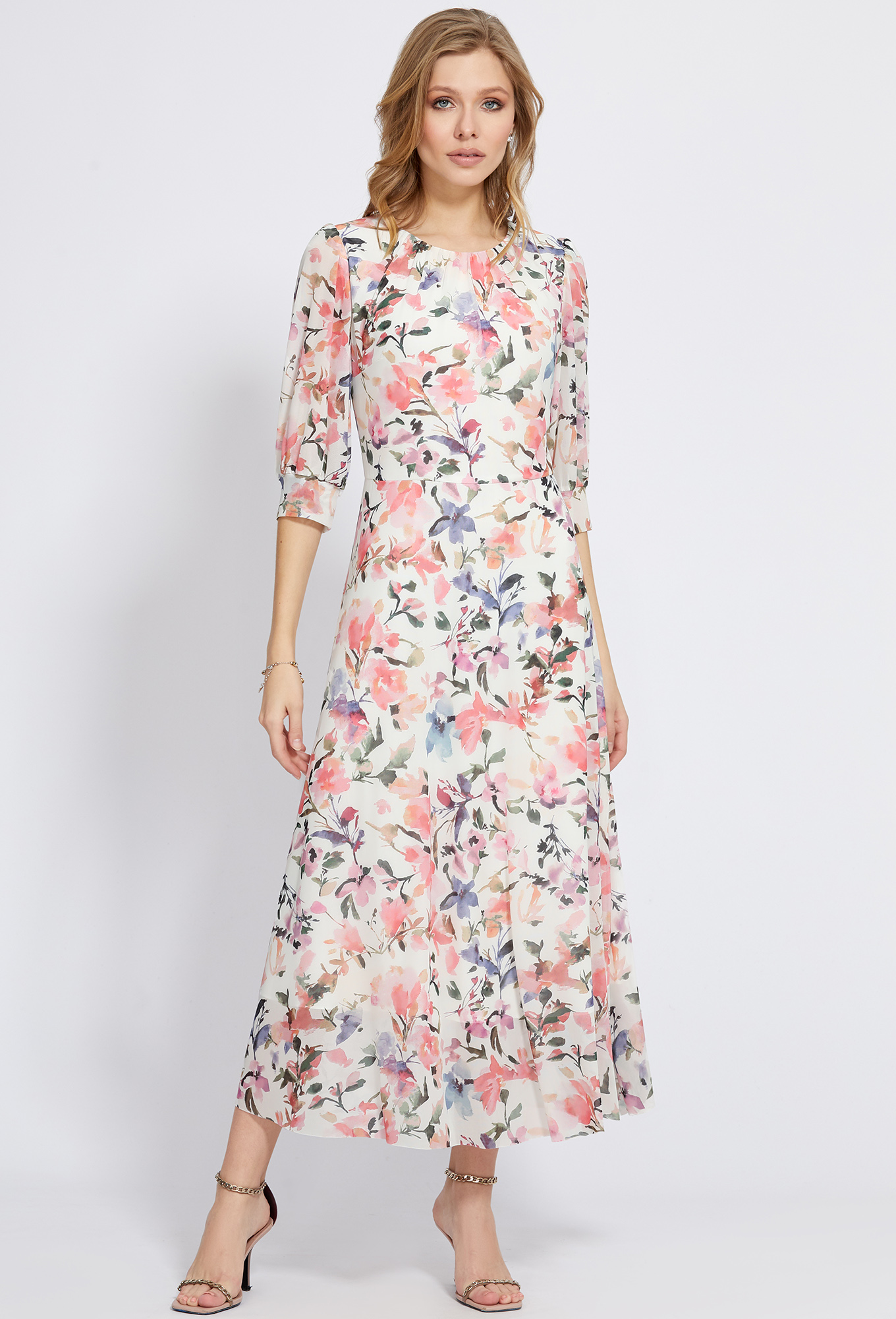 Платье Bazalini 4859 цветы