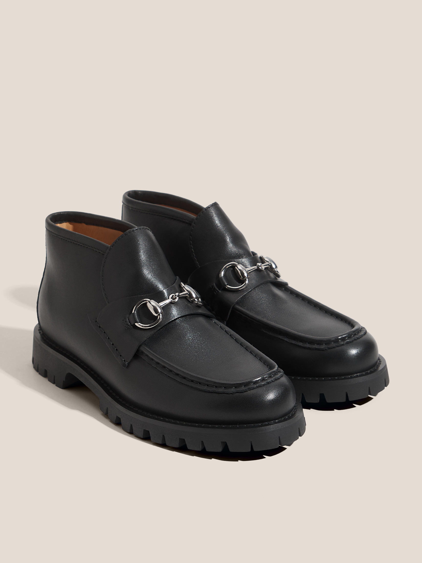 Женские высокие лоферы TENDANCE 4728512, черный