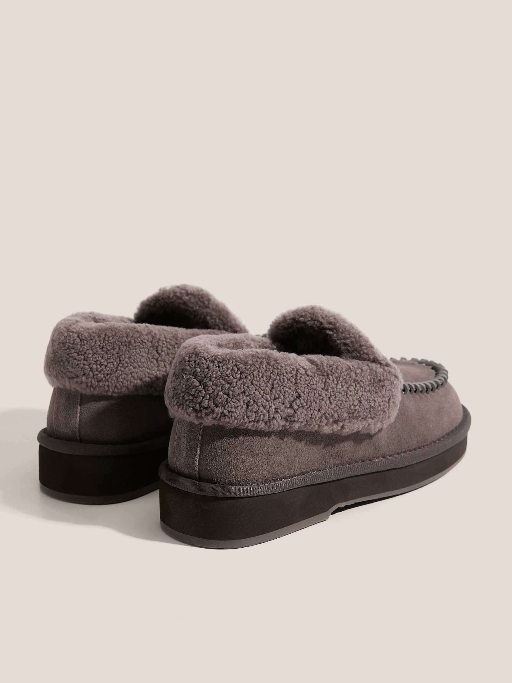 Женские высокие лоферы TENDANCE 4938492, коричневато-серый