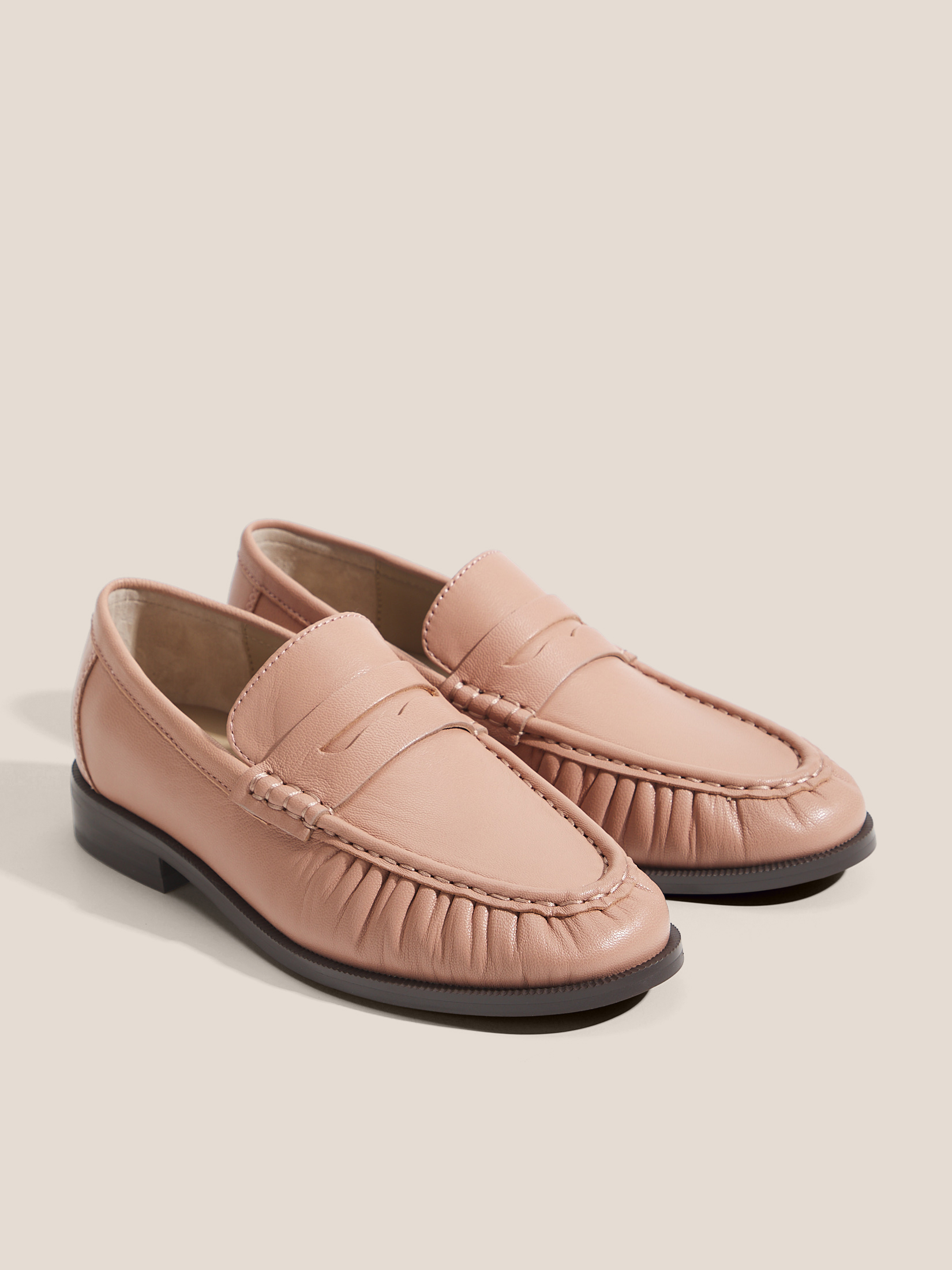 Женские лоферы TENDANCE 4834776, бежево-розовый