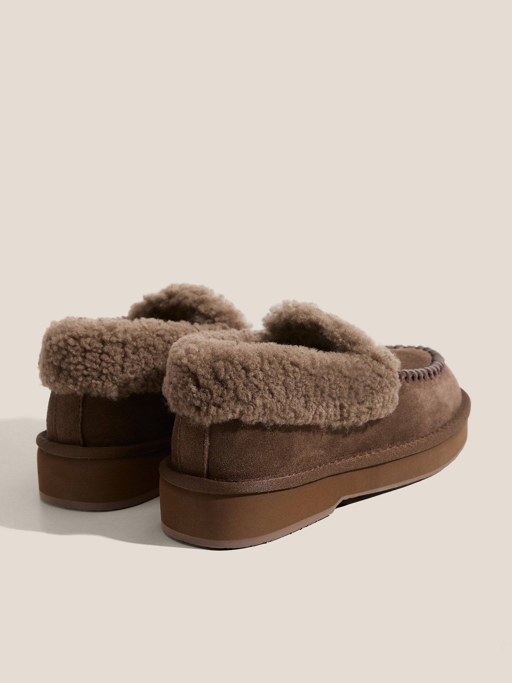 Женские высокие лоферы TENDANCE 4938645, серо-коричневый