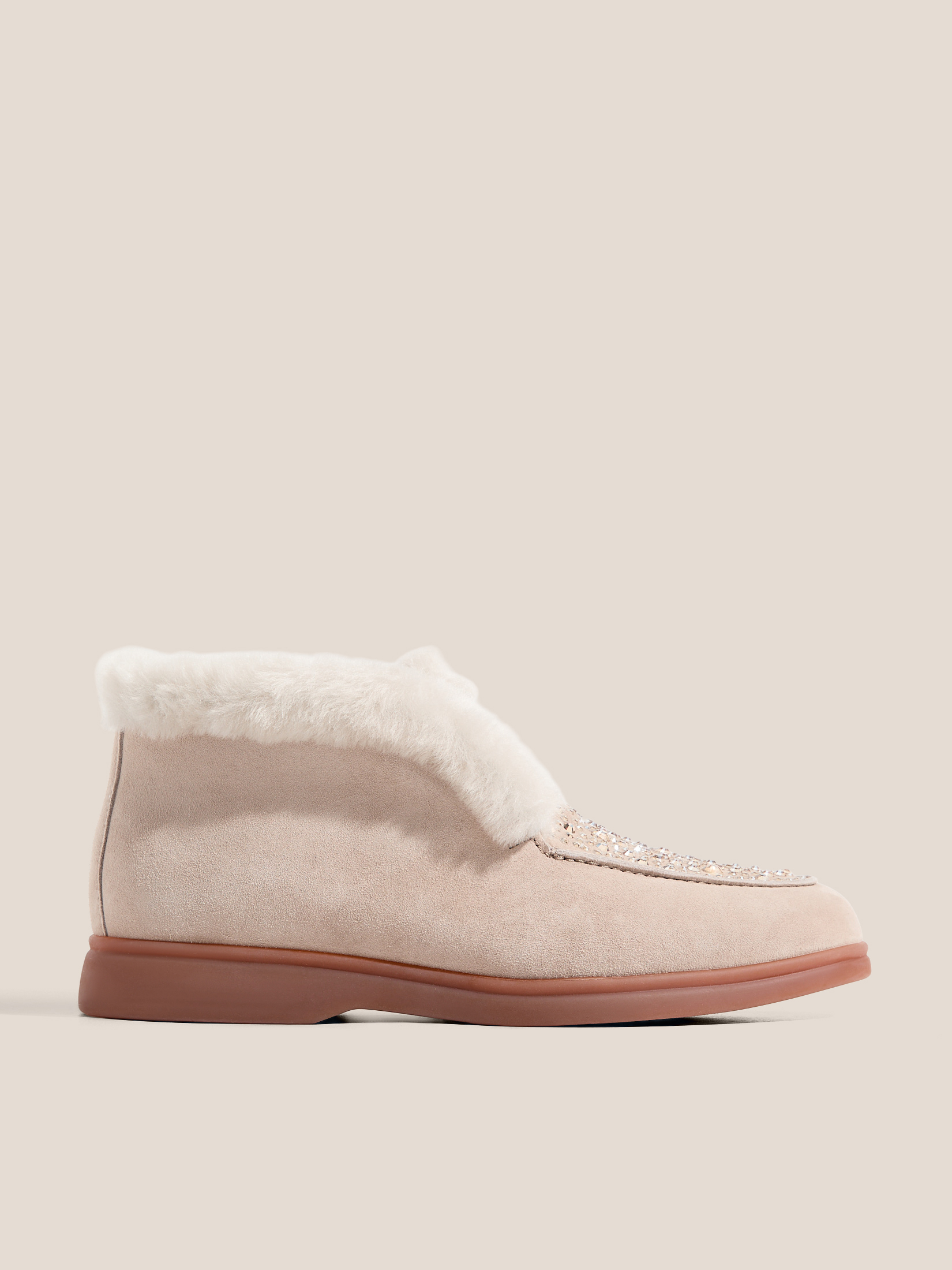 Женские высокие лоферы TENDANCE 4747791, пыльно-бежевый