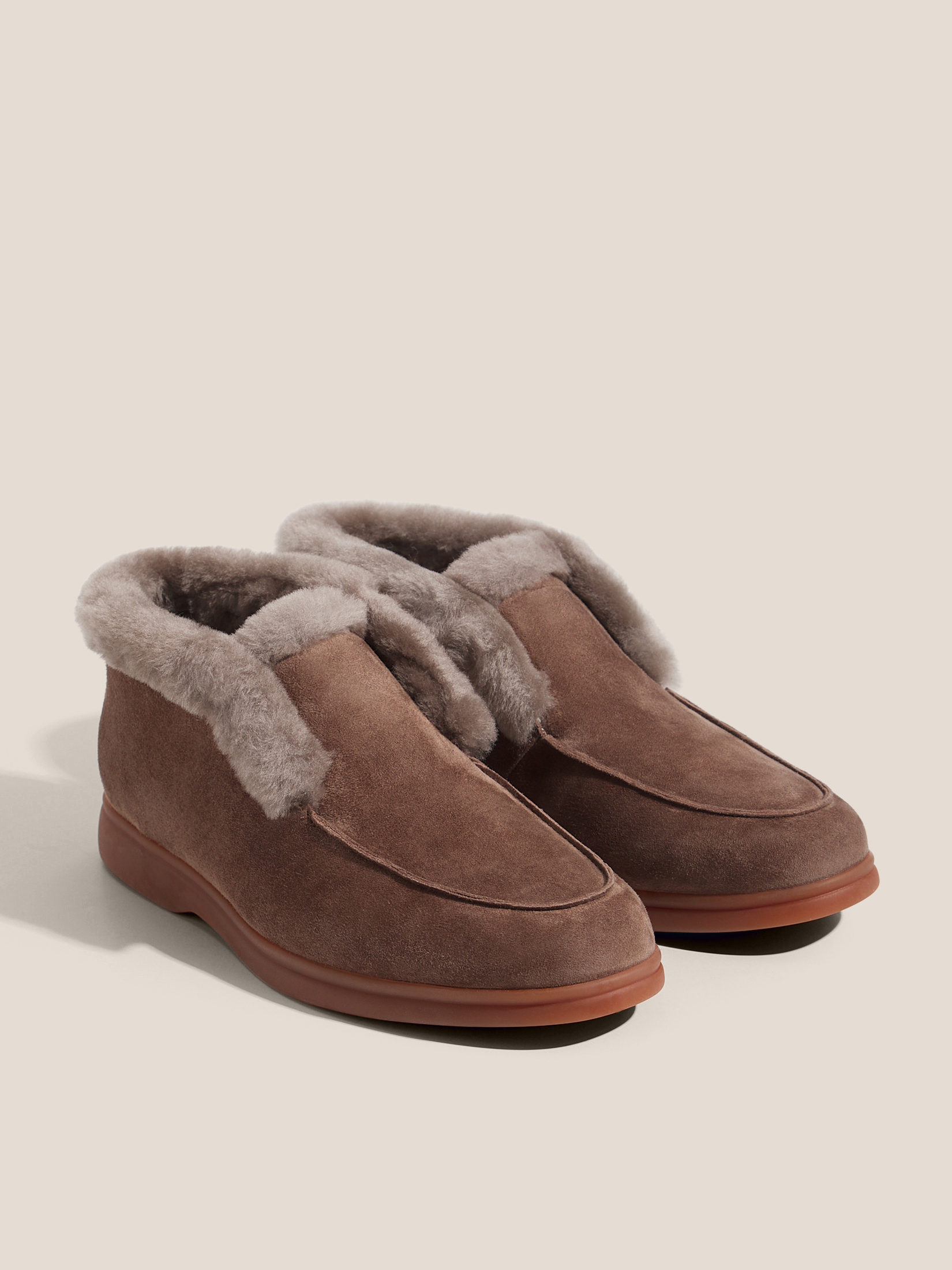 Женские высокие лоферы TENDANCE 4748089, коричневый