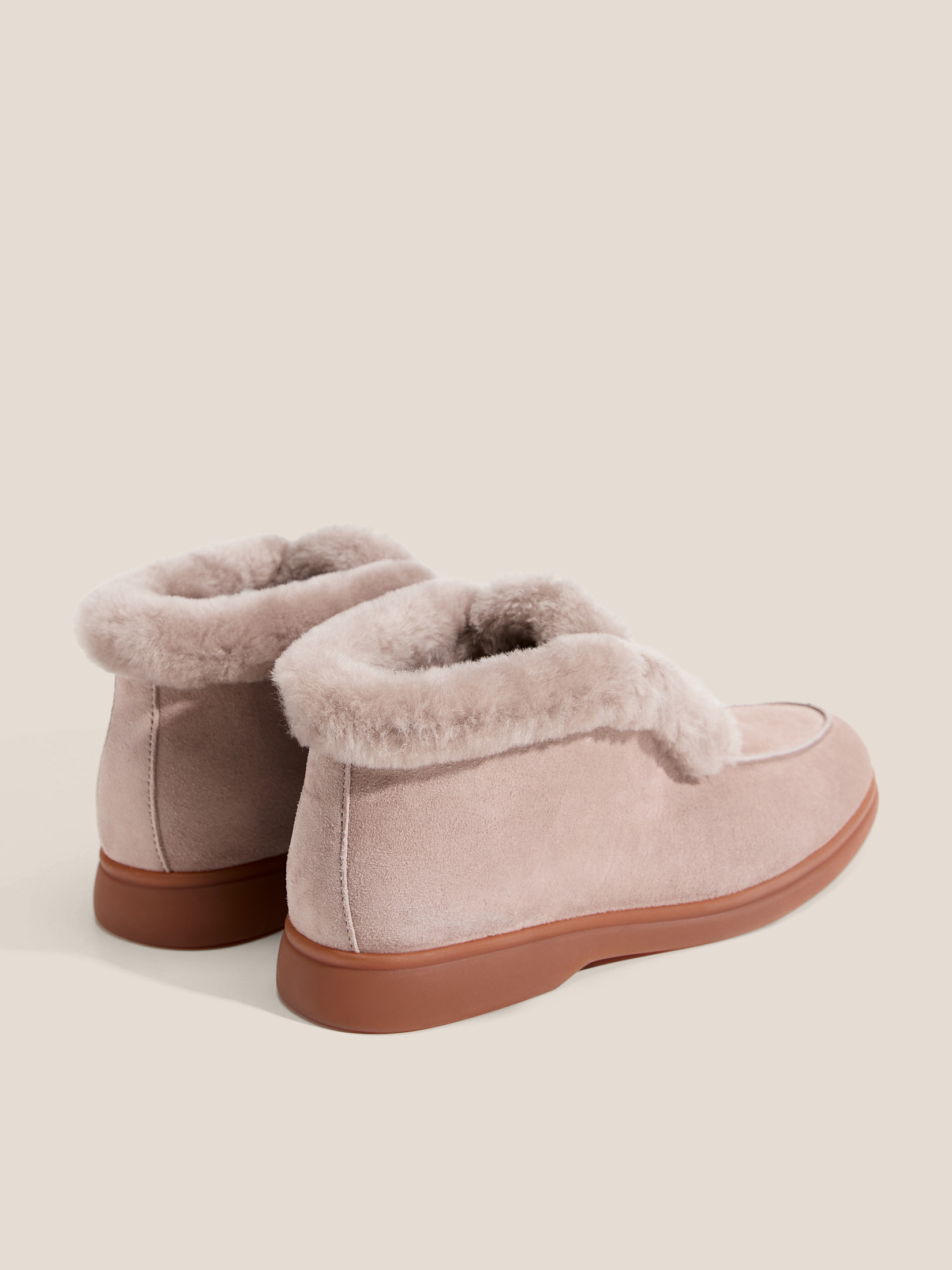 Женские высокие лоферы TENDANCE 4748018, пыльно-розовый