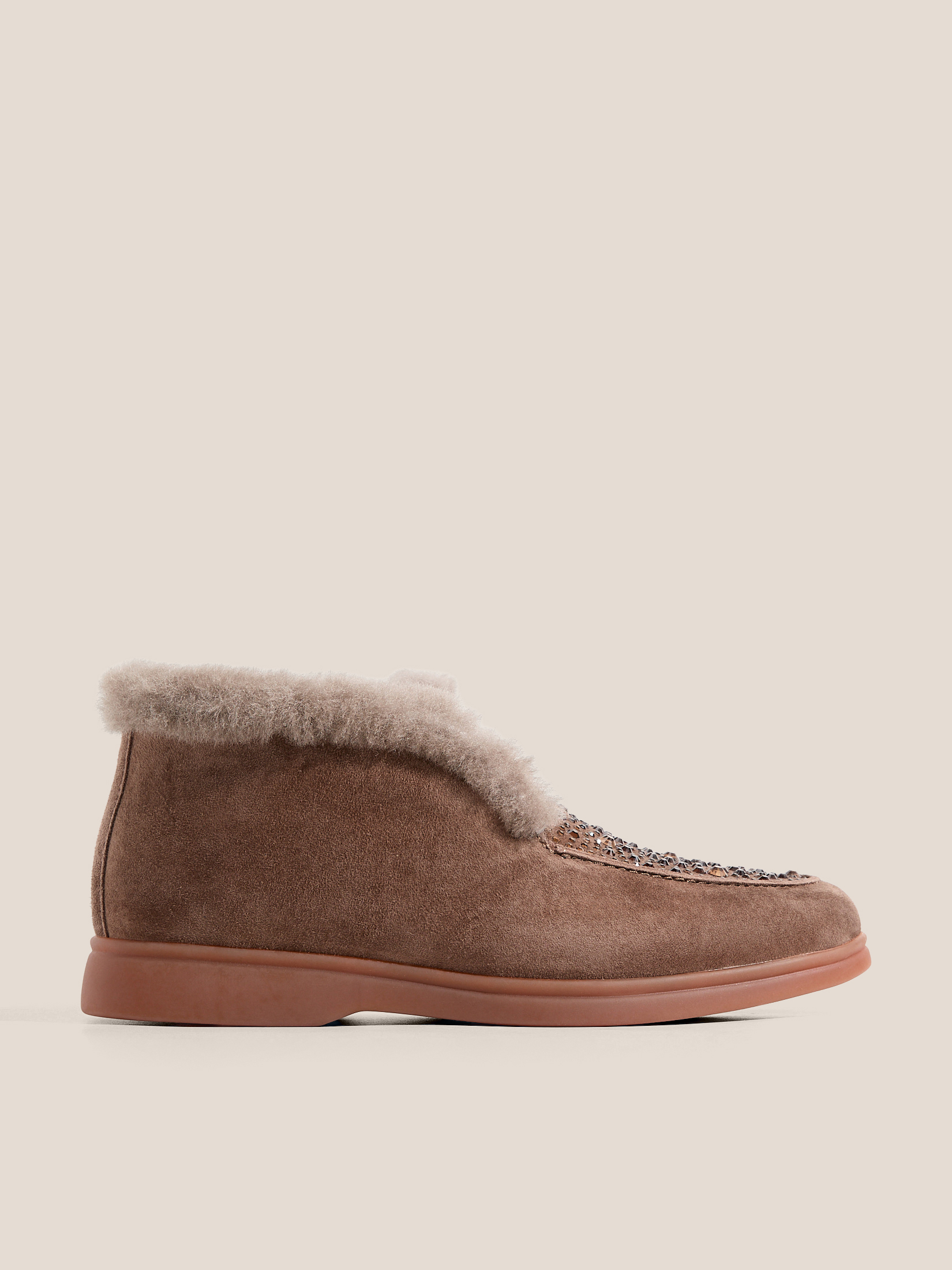 Женские высокие лоферы TENDANCE 4747806, коричневый