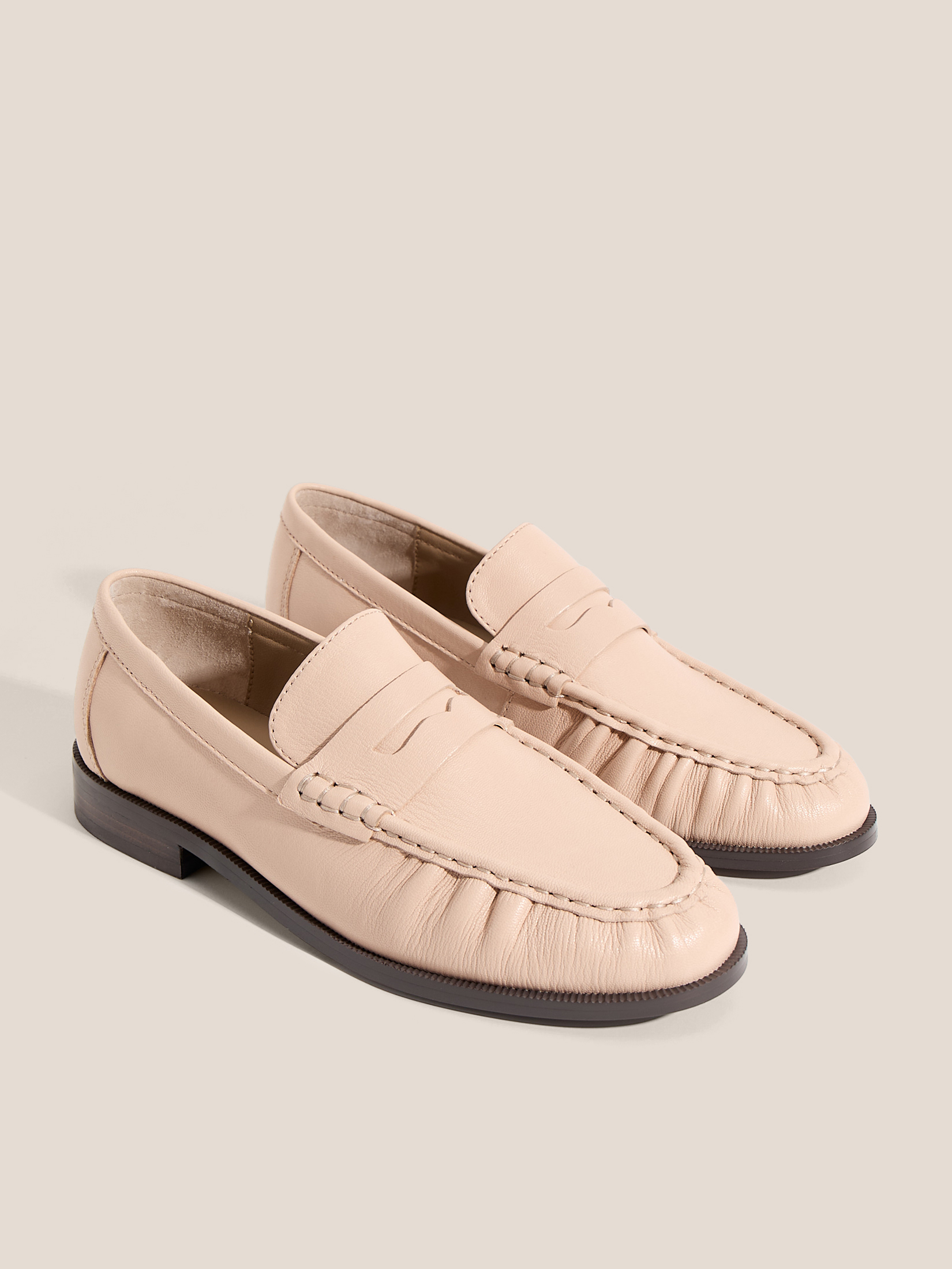 Женские лоферы TENDANCE 4834768, светло-бежевый