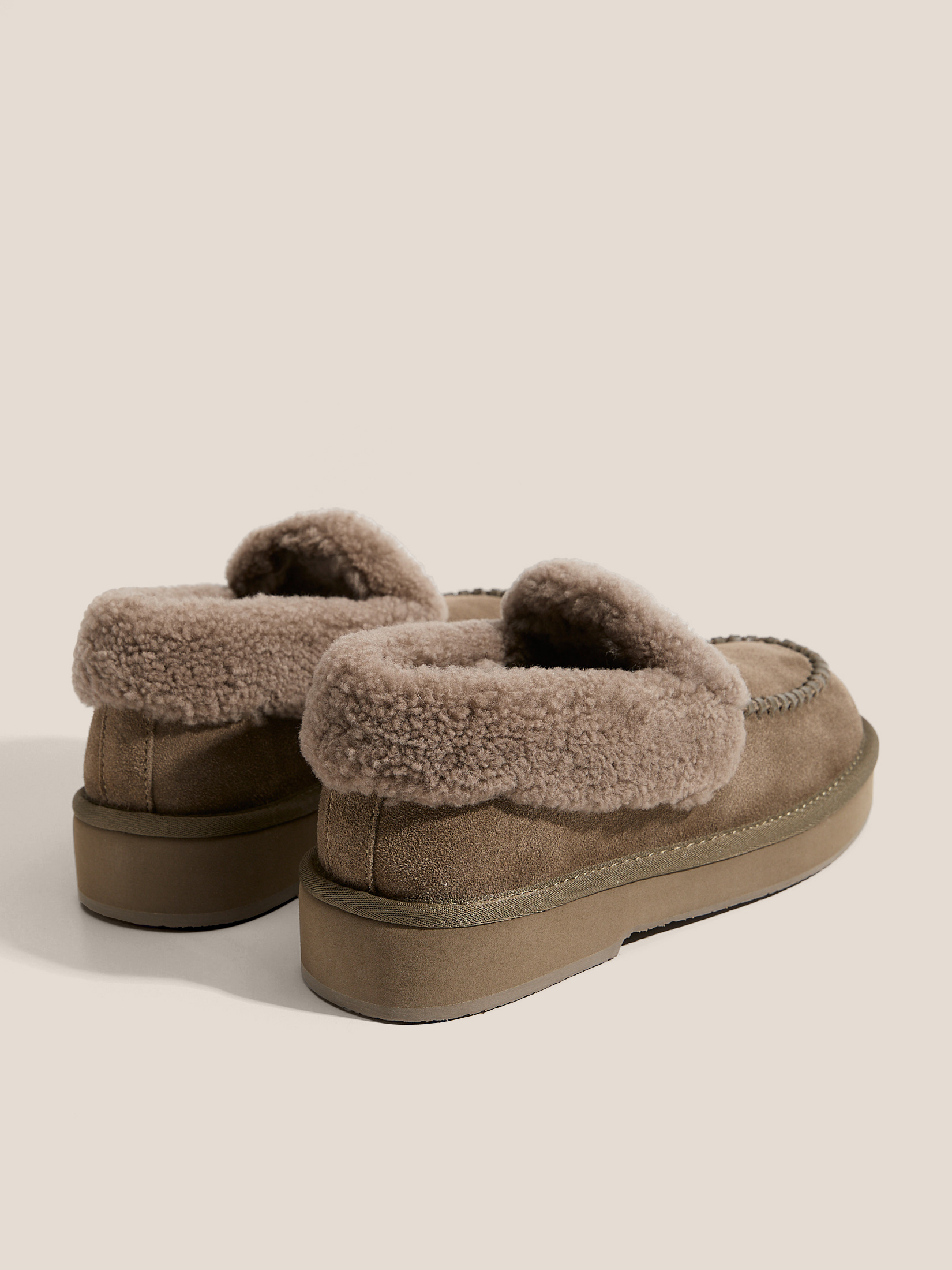 Женские высокие лоферы TENDANCE 4938516, коричнево-зеленый